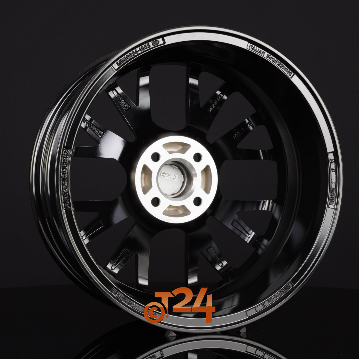 1000 MIGLIA MM1009 6,5x16" ET18 4x108 Gloss Black