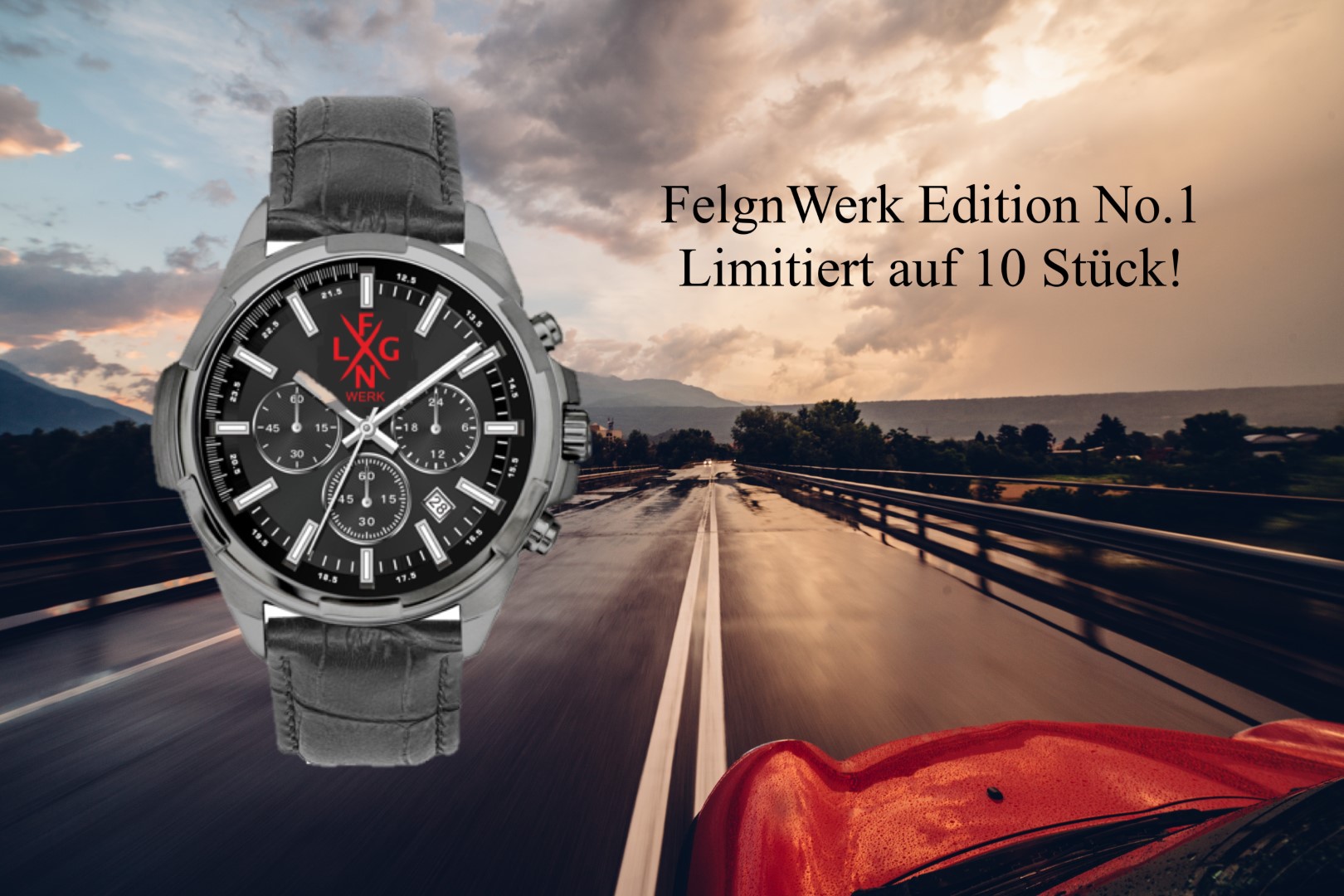 Felgnwerk Chronograph Limited auf 10 Stck