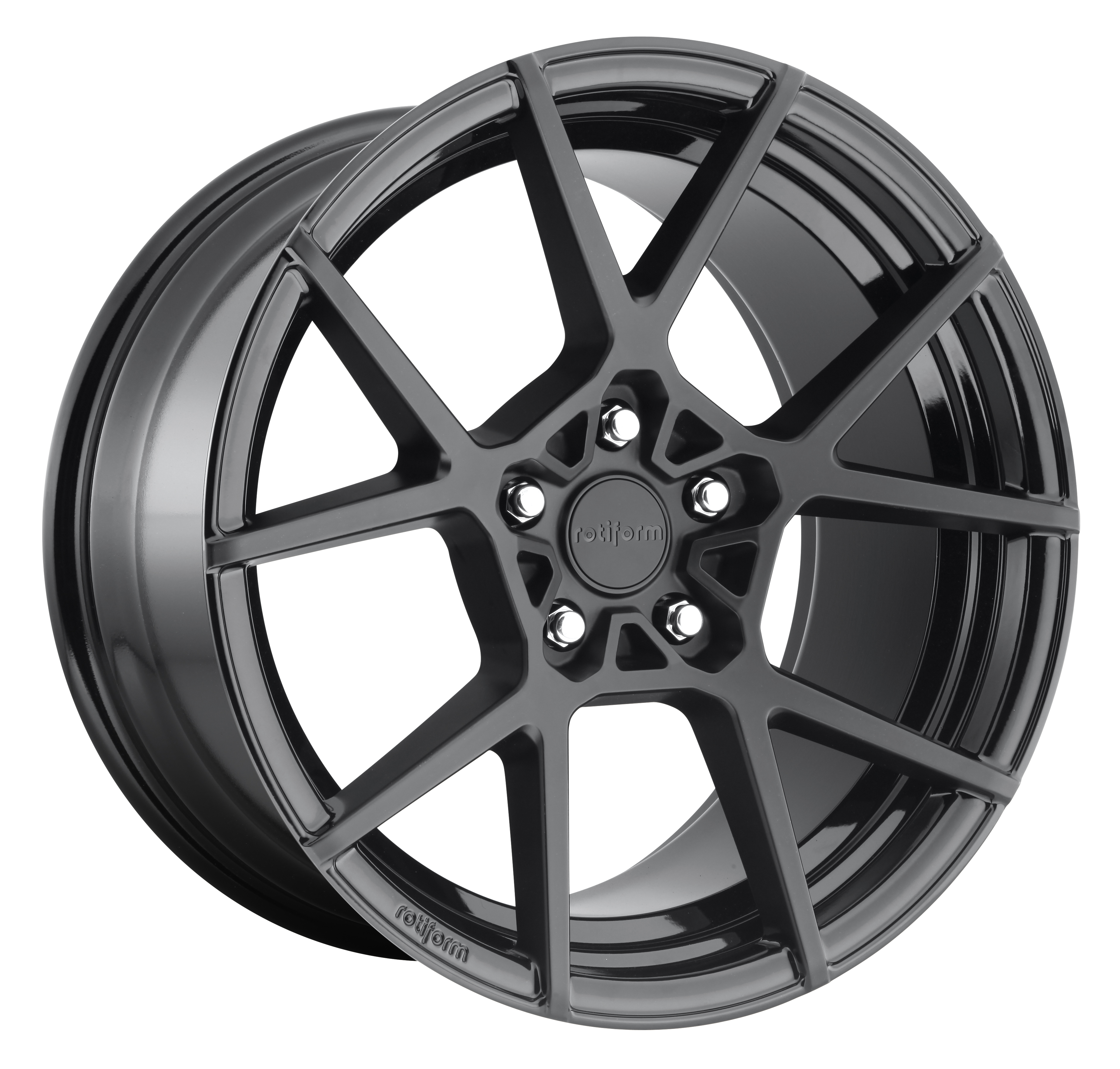 Rotiform KPS 8.5x19 Lk 5/112 ET45 Ml 66.6 schwarz matt & glanz 