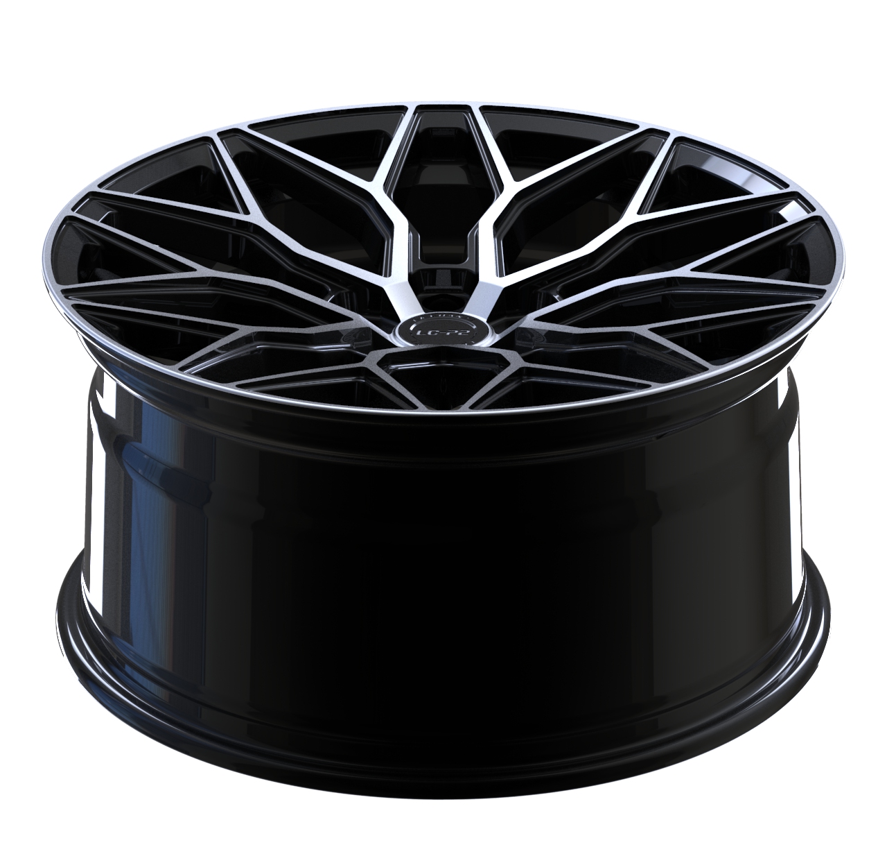  La Chanti Performance LC-P2 8,5x19 ET30 LK 5x114,3 Black Polished