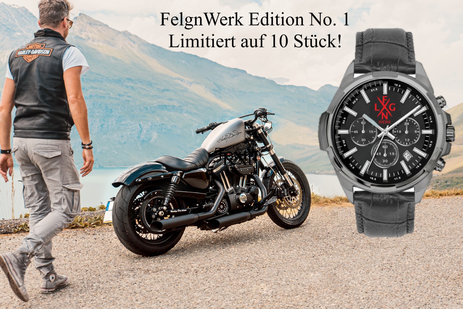 Felgnwerk Chronograph Limited auf 10 Stck