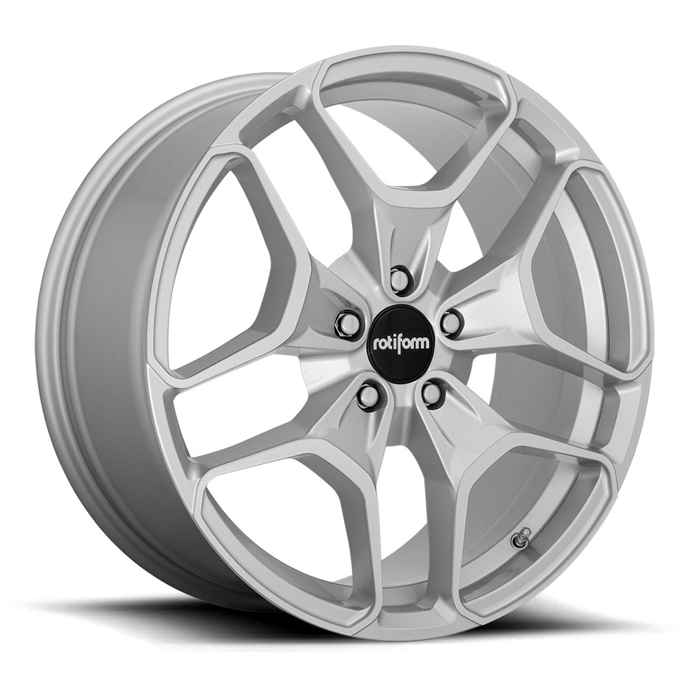 Rotiform HUR 8.5x19 Lk 5/112 ET45 Ml 66.6 Silber glanz