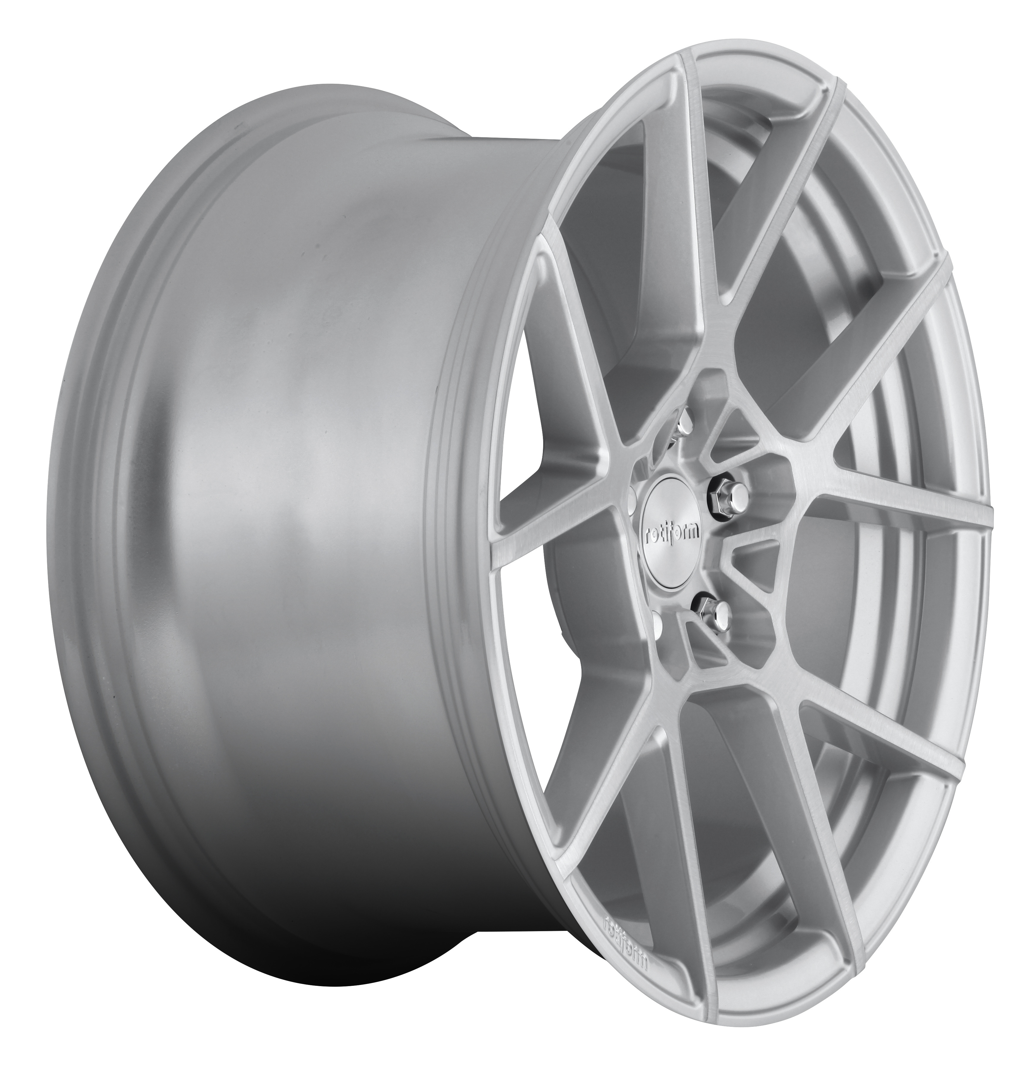 Rotiform KPS 8.5x19 Lk 5/112 ET45 Ml 66.6 silber poliert 