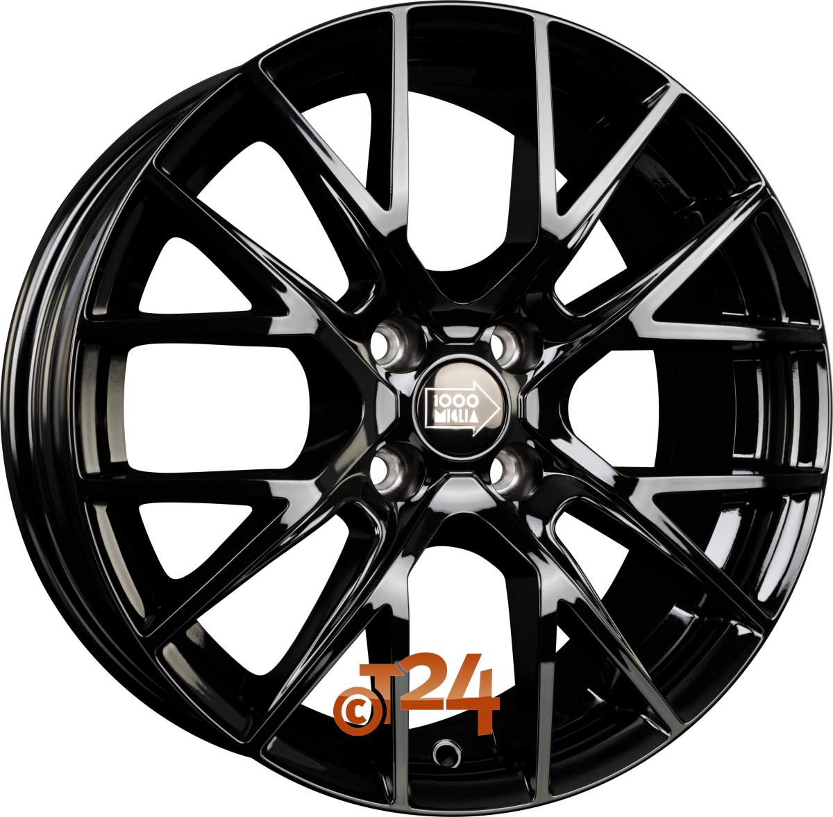 1000 MIGLIA MM1009 6,5x16" ET18 4x108 Gloss Black