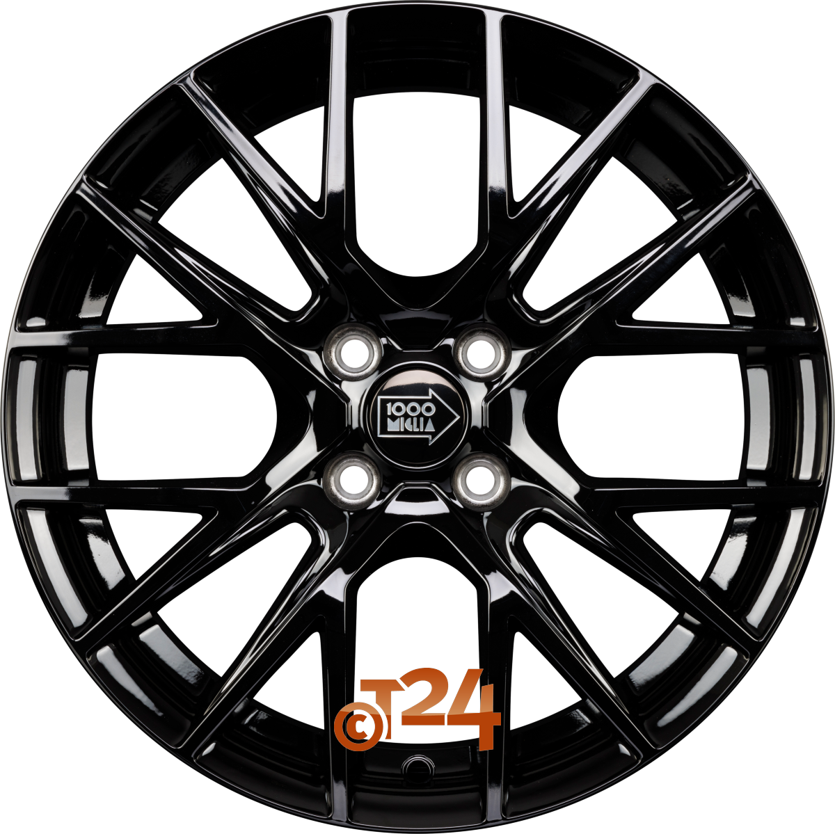 1000 MIGLIA MM1009 6,5x16" ET18 4x108 Gloss Black
