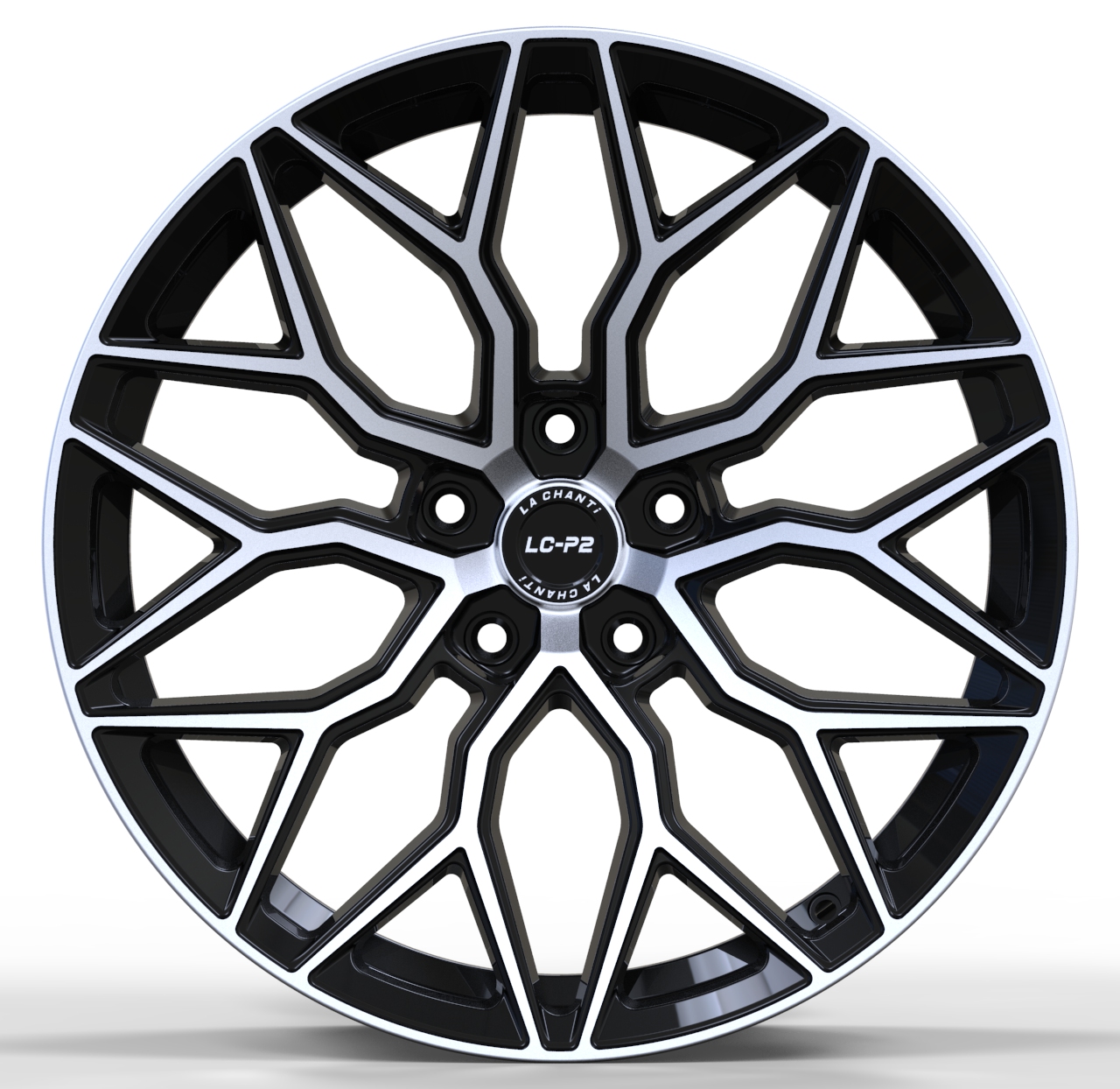  La Chanti Performance LC-P2 8,5x19 ET30 LK 5x114,3 Black Polished