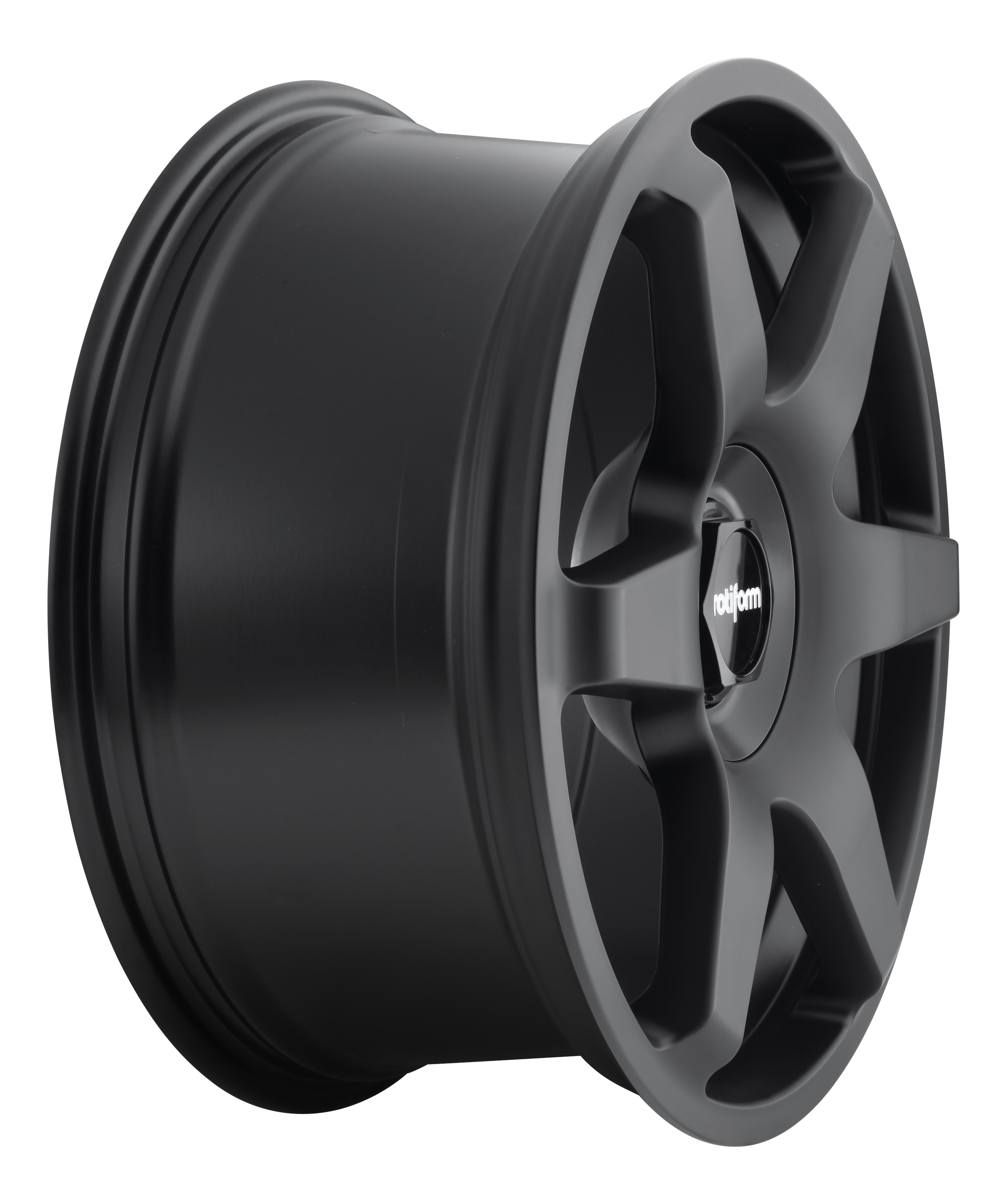 Rotiform SIX 8.5x19 Lk 5/112 ET45 Ml 66.6 schwarz matt