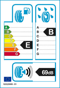 *GOODYEAR E-LS-2 245/50R18 100W - E, B, 2, 69dB