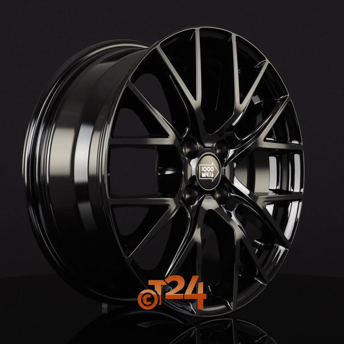 1000 MIGLIA MM1009 6,5x16" ET18 4x108 Gloss Black