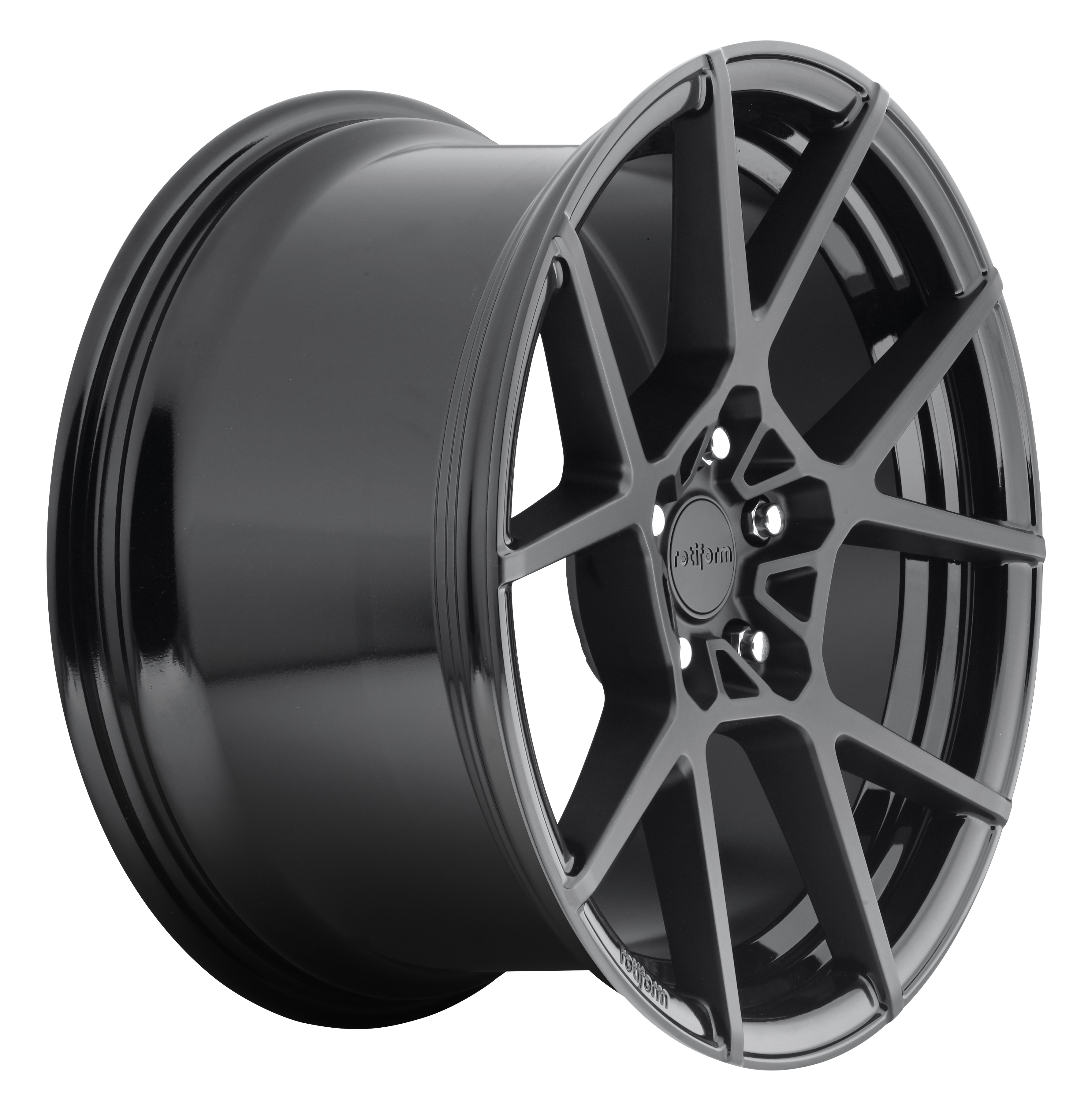 Rotiform KPS 8.5x19 Lk 5/112 ET45 Ml 66.6 schwarz matt & glanz 